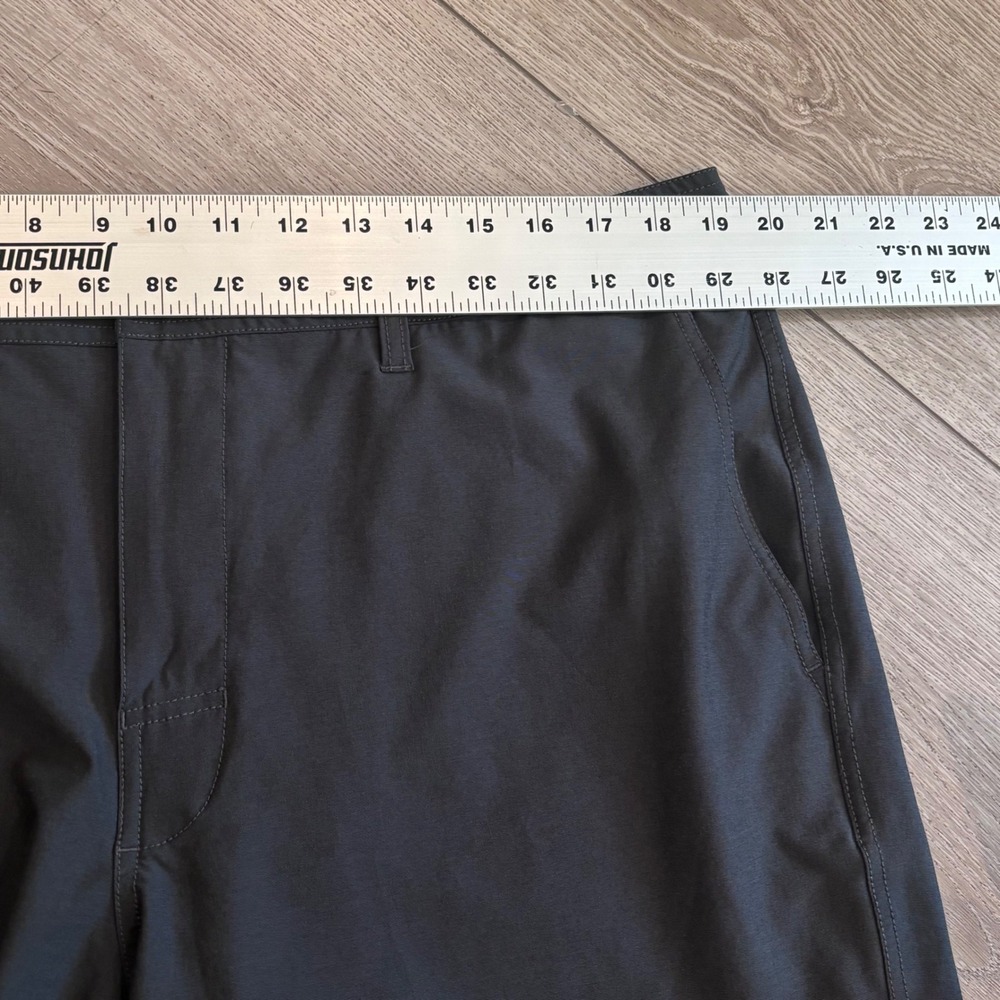 Linksoul Boardwalker Shorts Mens 38 Black Stretch Golf Casual Activewear - Picture 5 of 7